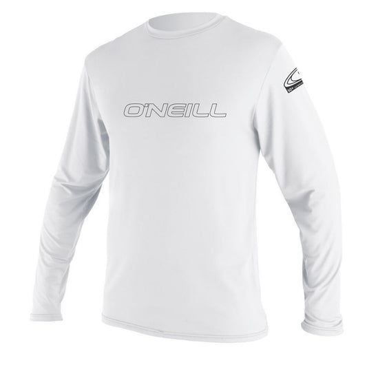 O'Neill UV Long Sleeve Kids Rash Vest - White