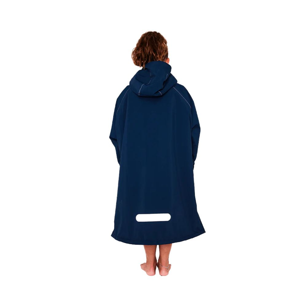 red  equipment kids dry pro robe navy