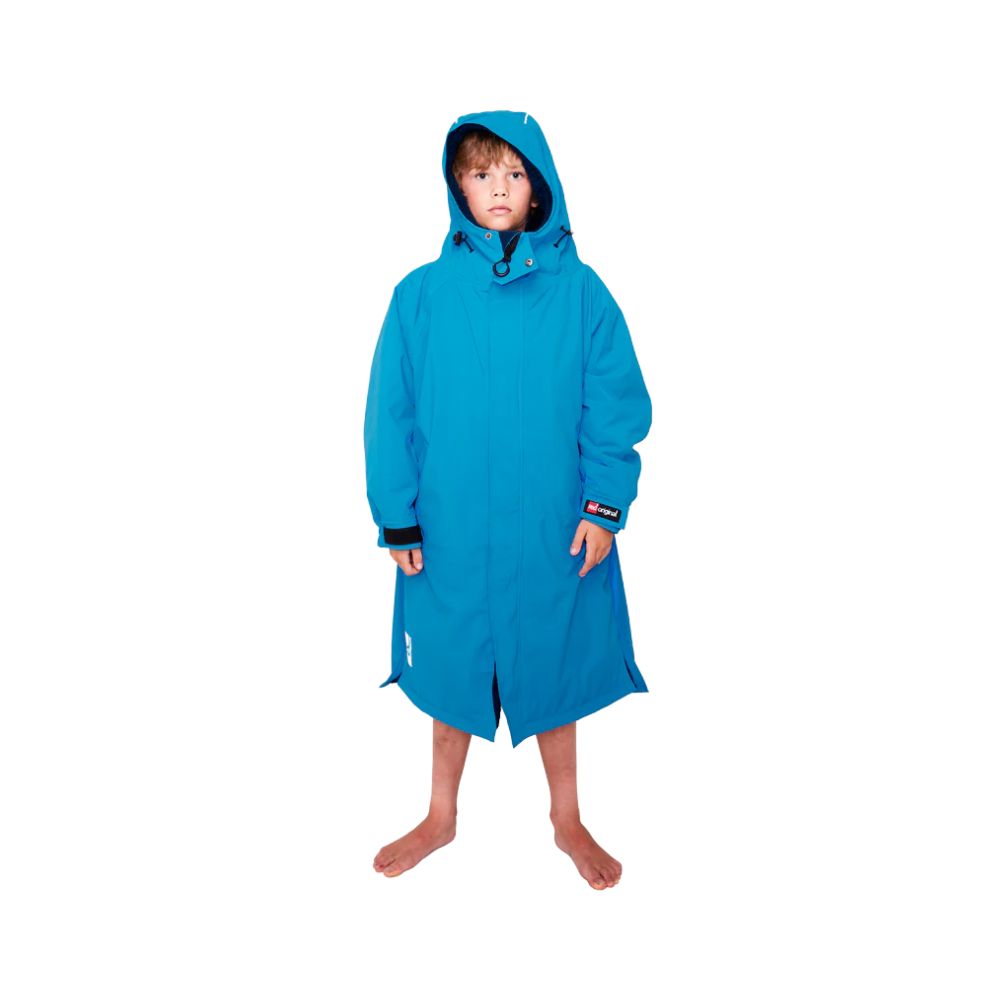 Red Equipment Kids Dry Pro Robe - Marine