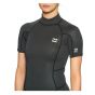 Billabong Womens Wetsuit - Launch 2/2mm Shortie - Black SAVE 40%