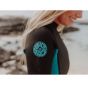 Saltrock Womens 3/2 Core Shortie Wetsuit - Turquoise