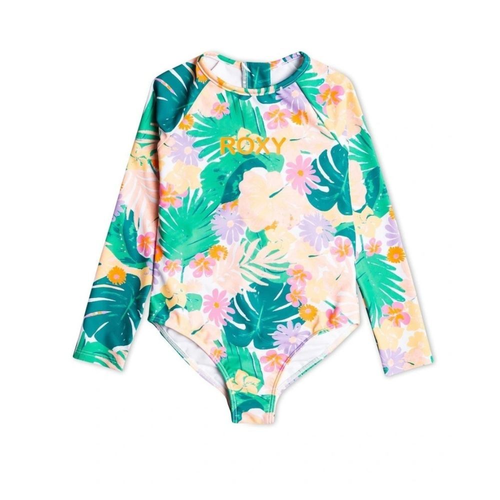 Roxy Toddler Girls Spring UV Sunsuit - Mint Tropical Trails | Roxy rash ...