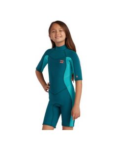 Billabong Girls Synergy BZ Spring Wetsuit, shortie wetsuit